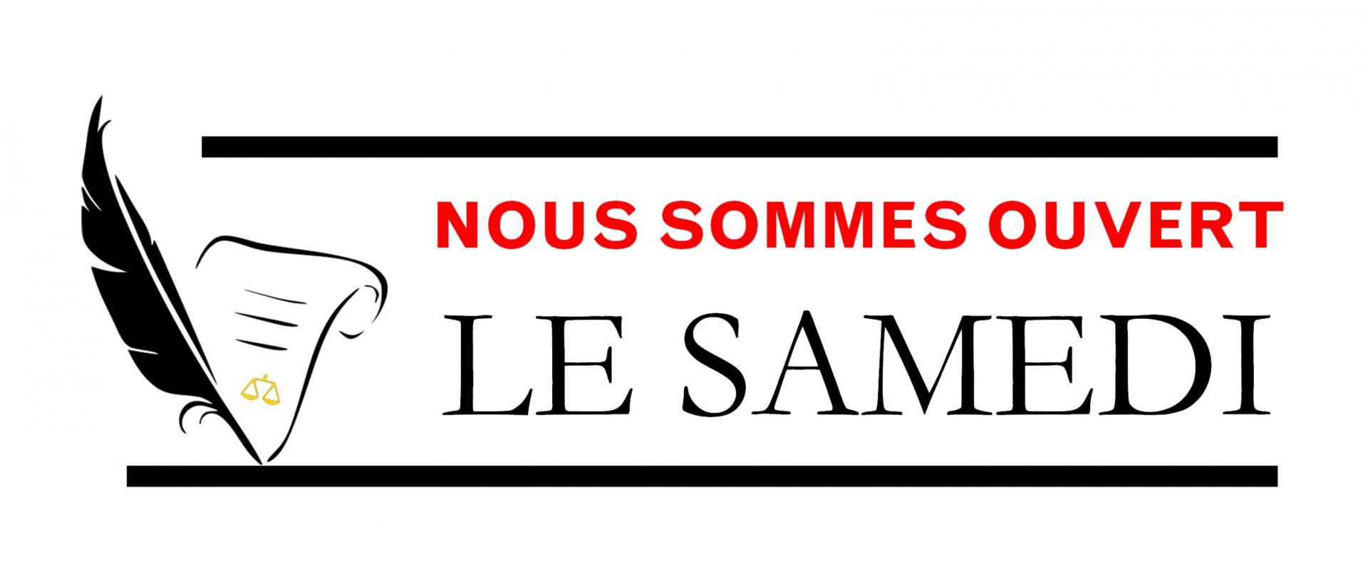 Ouvert le samedi